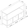 купить Тумба Bofigo 29-03-08 Anthracite в Кишинёве 