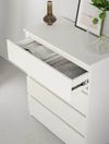 cumpără Comodă MebelStar NEO 4S 80x43x98 White (MBS-1070) în Chișinău 