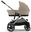 купить Детская коляска Cybex 522005243 Gazelle S TPE BP Almond Beige в Кишинёве 