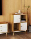 cumpără Comodă Deco Marani 2 sertar 60x40x81H White/Oak în Chișinău 