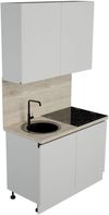 cumpără Mobilă pentru bucatarie ArtFlame GOLA White (1.2 m.l.) în Chișinău 