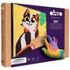купить Набор для творчества Okto 20055 Tablou 3D pe numere din plastilină aerată Air Clay 29x29cm: Pisica Poznașă в Кишинёве 