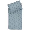 cumpără Lenjerie de pat pentru copii Jollein 003-005-68053 Set Huse de plapuma si perna Miffy Shadow Sea Green, 100x140 cm în Chișinău 