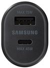 cumpără Încărcător pentru automobil Samsung EP-L5300 Super Fast Dual Car Charger Black în Chișinău 