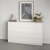 купить Комод MebelStar NEO 8S 160x43x98 White (MBS-1101) в Кишинёве 
