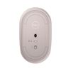 Wireless Mouse Dell MS3320W, Optical, 1600dpi, 3 buttons, 2.4 GHz/BT, 1xAA, Ash Pink 