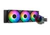 AIO Liquid Cooling Deepcool "CASTLE 360EX WHITE" (<32.1dBA, 64.4CFM, 3x120mm, RGB LED, 1706g.) 
