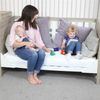 купить Кроватка Tutti Bambini 211037/1135 3 in 1 Modena White & Oak в Кишинёве 