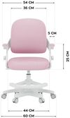 cumpără Fotoliu de birou Mark Adler Junior 4.3 Pink în Chișinău 