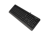 Tastatură A4Tech FK10, Cu fir, Negru/Gri 
