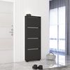 купить Полка для обуви Mobildor-Lux Leo Slim 90x16x164H cm Anthracite в Кишинёве 
