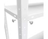 cumpără Raft de depozitare Nex Home Raft metalic REK 1700x750x300 mm, 5 rafturi metal, white în Chișinău 