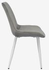 cumpără Set masă și scaune Evelin di Costacurta стол DT-431-1R Wh + 4 стула YTC-055Wh, BLU-13 Light grey în Chișinău 