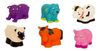 купить Игрушка для купания Battat BT4603Z Set jucarii pentru baie Animale din Fermă 6 buc, cod 57822 в Кишинёве 