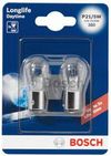 cumpără Lampă auto Bosch P21/5W Longlife Daytime 12V 21/5W BAY15d Blister (2шт.) (1987301055) în Chișinău 