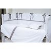 купить Детское постельное белье PernaMea Set lenjerie 8 piese Renaissance Gri (PM.101641/1) в Кишинёве 