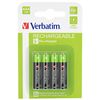 купить Verbatim AAA Rechargeable Battery  950mAh  4 Pack 49942 в Кишинёве 