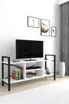 cumpără Comodă TV Bofigo Comoda, cadru metalic, 120x36,5x62,5 cm, Alb (11-01-01) în Chișinău 