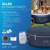 cumpără Piscină cu jacuzzi Bestway 6001C Lay-Z-Spa Miami EnergySense AirJet 4 Dark Blue Round 180x66cm în Chișinău 