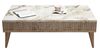купить Журнальный столик Trendy Milano, Nuc, Marmura Alba 105x34x60cm в Кишинёве 