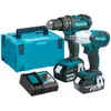 cumpără Set de scule electrice Makita DLX2133J Set (DHP482+DTW251+DC18RC+BL1830B*2) în Chișinău 