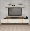 cumpără Comodă TV Trendy Eylul, Crema 168x51x39cm în Chișinău 