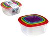 купить Контейнер для хранения пищи 5five 49881 Набор емкостей пищевых 4шт: 0.2l 0.4l 0.65l 1.1l в Кишинёве 