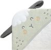cumpără Accesoriu pentru baie Kikka Boo 31104010069 Prosop cu gluga Terry Sleepy Sheep, 90x90cm în Chișinău 