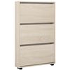 купить Полка для обуви Mobildor-Lux Leo Slim 100x16x125H cm Sonoma в Кишинёве 