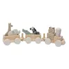 cumpără Jucărie Jollein 117-001-67090 Jucarie din lemn Toy Train Jungle Jambo în Chișinău 