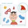 cumpără Puzzle Dodo 200208 Joc magnetic de dezvoltare Fețe, 61 elem. în Chișinău 