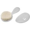 cumpără Set pentru îngrijirea bebeluşului Roxy Kids RBH-003-GR Расческа и щетка мягкая, ворс из овечьей шерсти, серый în Chișinău 