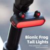 купить Аксессуар для велосипеда Rockbros 24520006001 Lanterna spate pentru bicicleta Frog RFL01, lumina albastra в Кишинёве 