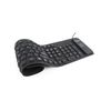 купить Клавиатура Gembird KB-109F-B, Flexible keyboard, USB, OTG adapter, black color, US layout в Кишинёве 