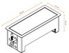 купить Розетка электрическая ASA Plastici 060.34F.00016 Versanet 2.0 3 sockets F Brushed steel в Кишинёве 