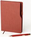 купить Блокнот Akklas Ежедневник недатир. 13X21см, 96 листов, бордо в Кишинёве 