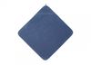 Prosop cu glugă Jollein - Jeans Blue (75x75 cm) 