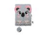 купить Блокнот St.RIGHT 57899 Agenda cu lacat, A5, 96foi, 3D My Little Friend Koala, coperta plus в Кишинёве 