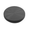 cumpără Accesoriu pentru aparat mobil PopSockets BACKSPIN ALUMINIUM BLACK original 801262 în Chișinău 