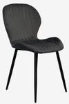 купить Комплект стол и стулья Evelin di Costacurta стол DT-402-6B + 4 стула YTC-064B Dark grey в Кишинёве 