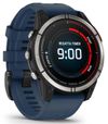 cumpără Ceas inteligent Garmin quatix® 7 Sapphire Titanium with Captain Blue Band (0100258261) în Chișinău 