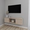 купить Тумба напольная для TV Smartex (16615) Т11 160 TV-Навесная Stejar Deschis в Кишинёве 