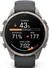 cumpără Ceas inteligent Garmin Fenix 9 Pro, 47mm,Ti, w/Gpht/Blk bnd (010-04336-26) în Chișinău 