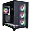 cumpără Carcasă PC 1stplayer MV8-TP BLACK, ATX w/o PSU (MV8-TP-BK-3F7R-1F7) în Chișinău 