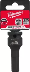 купить Набор головок, бит, насадок Milwaukee 4932478067 Cap cheie tubulară 1/2", HEX12, 67mm в Кишинёве 
