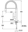 купить Смеситель кухонный Teka FO 939 chrome в Кишинёве 