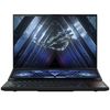 cumpără Laptop 16.0 ASUS ROG Zephyrus Duo 16 GX650RX, AMD Ryzen 9 6900HX 3.3-4.9GHz/32GB DDR5/4TB  SSD M.2 NVMe (2x2TB)/GeForce RTX3080Ti 16GB GDDR6/WiFi 6 802.11ax/BT5.2/USB Type C/HDMI/Backlit RGB Keyboard/16.0 4K WQXGA Mini LED-backlit 165Hz (2560x1600)/14 4K ScreenPad Plus/Win 11/Gaming GX650RX-LO206W + ROG Backpack, Palm rest în Chișinău 