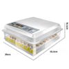 Инкубатор для яиц автоматический MS-64, 64 куриных, 52 утиных, 120 перепелиных яйца 
