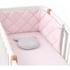 cumpără Protecție laterală pentru pătuț Veres 154.001.02 Бампер на 1 сторону Розовый/Серый în Chișinău 