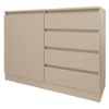 купить Комод Smartex (16093) Т2 120cm Ivory в Кишинёве 